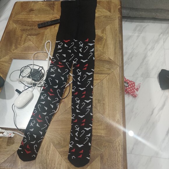 SNAG candy cane tights size G plus size New - Picture 1 of 3